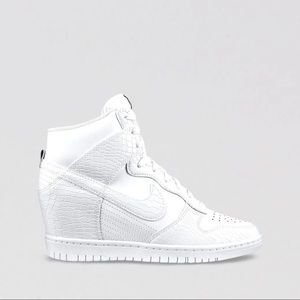 Nike Dunk Sky Hi Wedge White